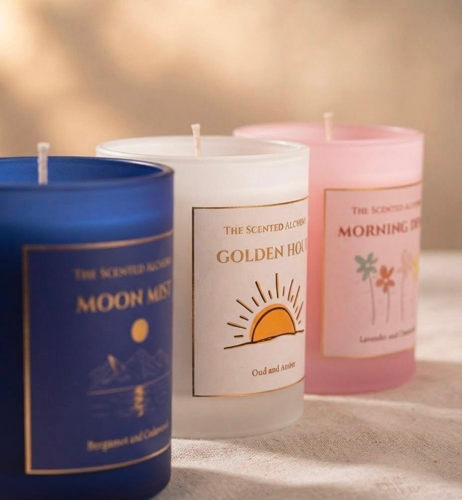 The Moments Collection – Set of 3 Luxury Scented Candles