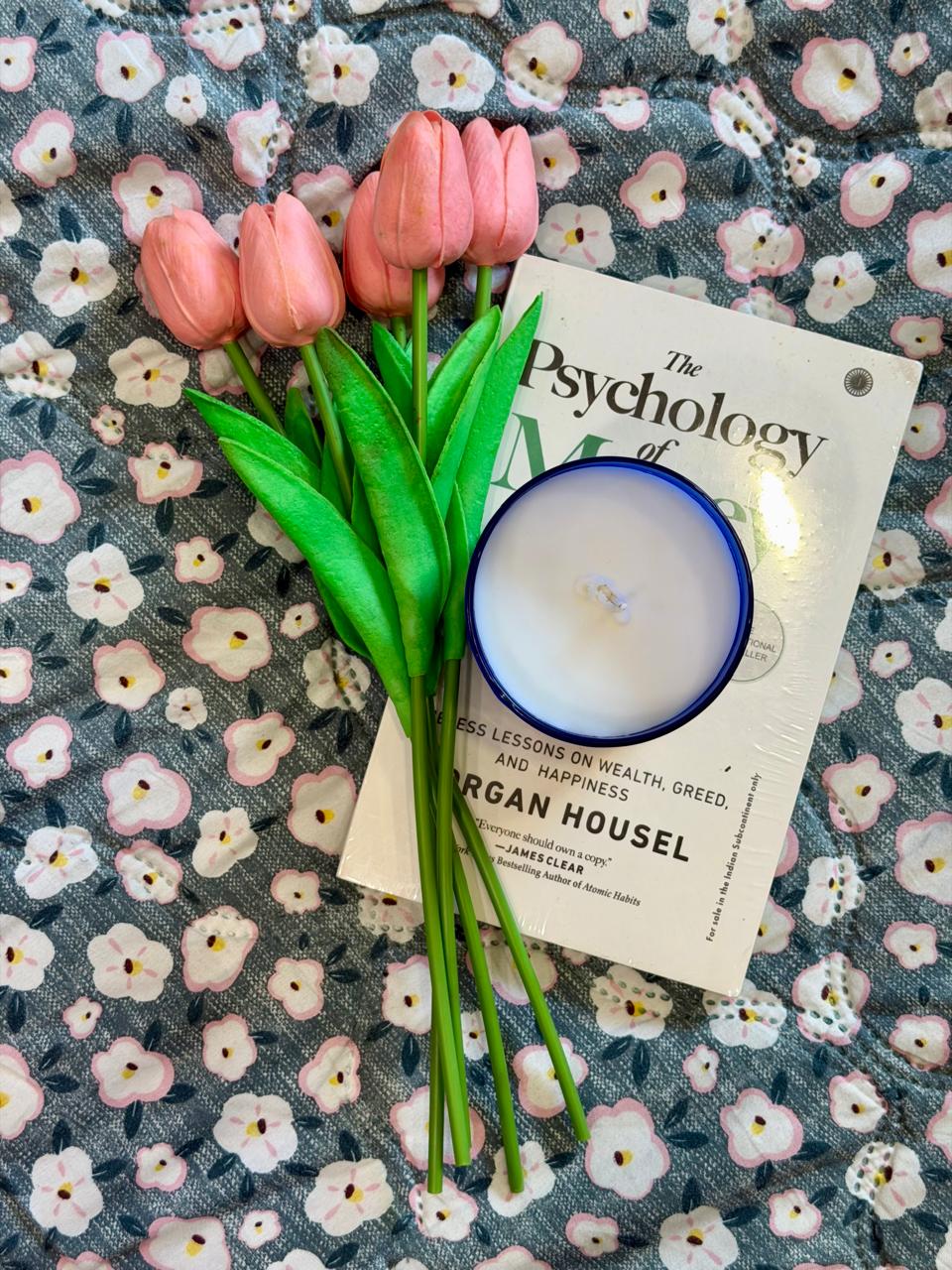 Moon Mist | Bergamot & Cedarwood| Scented Candle | 200g | 40+ Hours Burn Time